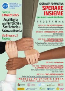 8 marzo 2025: Giornata Formativa Sperare Insieme